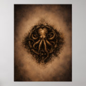 Kraken Mark Pirate Sigil Poster (Vorne)