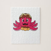 Kraken mit Kuchen Puzzle (Vertikal)