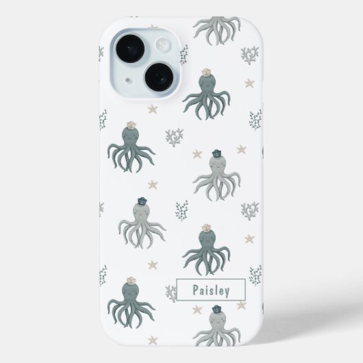Kraken mit Namen Case-Mate iPhone Hülle (Rückseite)