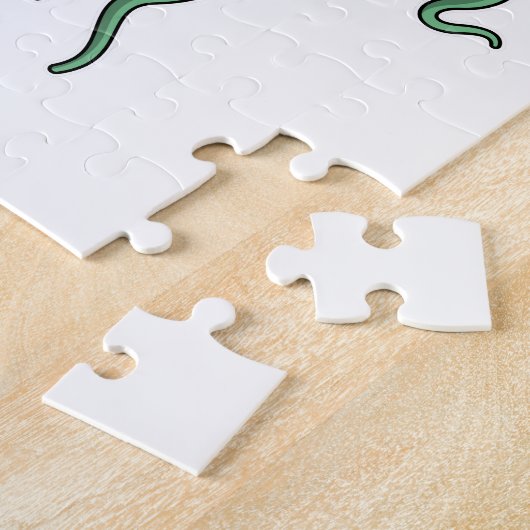 Kraken mit Popcorn Puzzle (Seite)