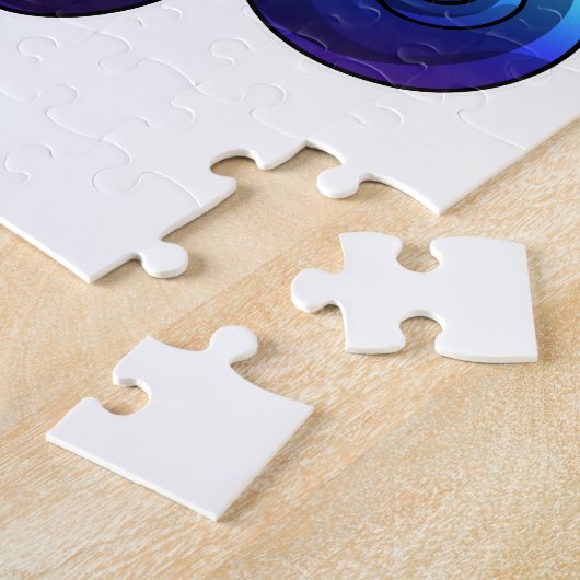 Kraken mit Regenbogen Puzzle (Seite)