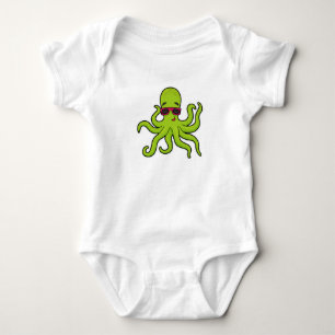 Kraken mit Sonnenbrille Baby Strampler
