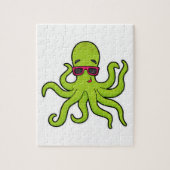 Kraken mit Sonnenbrille Puzzle (Vertikal)