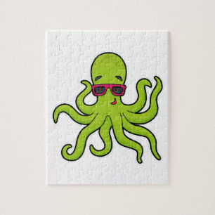 Kraken mit Sonnenbrille Puzzle