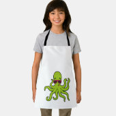 Kraken mit Sonnenbrille Schürze (Insitu)