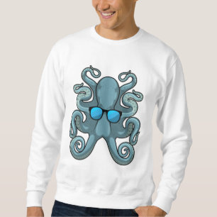 Kraken mit Sonnenbrille Sweatshirt