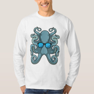 Kraken mit Sonnenbrille T-Shirt