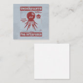 Kraken Mitteilungskarte (Vorne/Hinten)