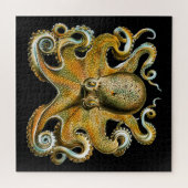 Kraken Octopus | Cooles Tier Puzzle (Horizontal)