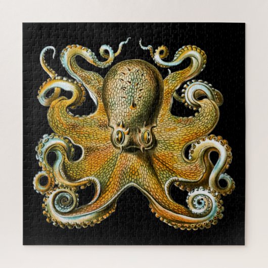 Kraken Octopus | Cooles Tier Puzzle (Vertikal)