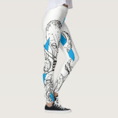 Kraken Octopus Leggins (Rechts)