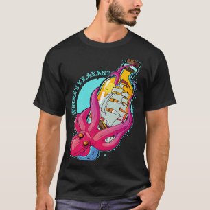 Kraken Octopus Sea Animal Tentacles Octopu T-Shirt