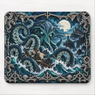 Kraken, Paper Cut Monster Mousepad