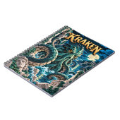 Kraken, Paper Cut Monster Notizblock (Linke Seite)