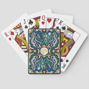 Kraken, Paper Cut Monster Spielkarten