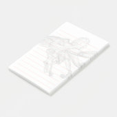 Kraken-Post-Itnotizblock Post-it Klebezettel (angewinkelt)