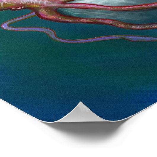 Kraken Poster (Ecke)