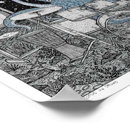 Kraken Poster (Ecke)