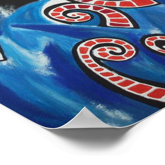 Kraken Poster (Ecke)