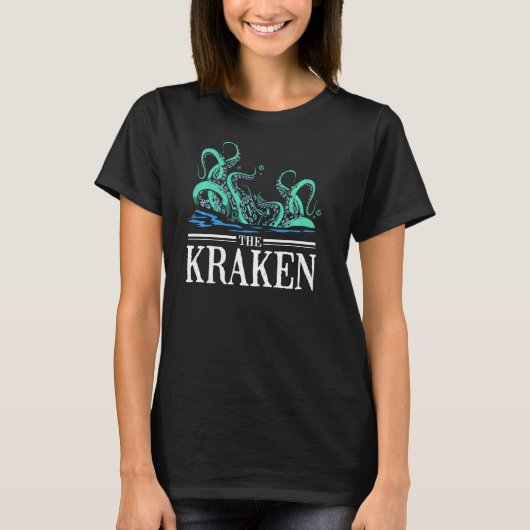 Kraken-Pullover T-Shirt (Vorderseite)