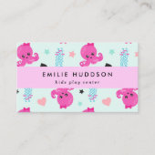 Kraken, Quallen, Spielzentrum, Aktivzentrum Visitenkarte (Vorderseite)