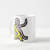 KRAKEN-SALSA-TÄNZER KAFFEETASSE (Vorderseite Links)