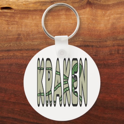 Kraken Schlüsselanhänger (Vorderseite)