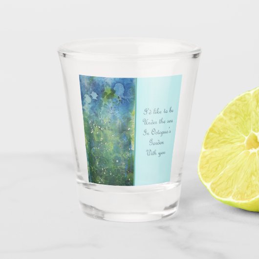 Kraken Schnapsglas (Vorderseite)