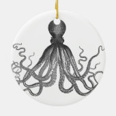 Kraken - schwarze riesige Krake/Cthulu Keramik Ornament (Hinten)