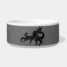 Kraken Sea Monster und Schiff Napf