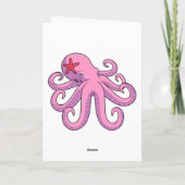 Kraken Seestern Karte (Rückseite)