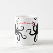 Kraken-Silhouette Thunder_Cove Kaffeetasse (Mittel)