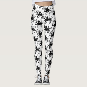 Kraken-Silhouette Thunder_Cove Leggings