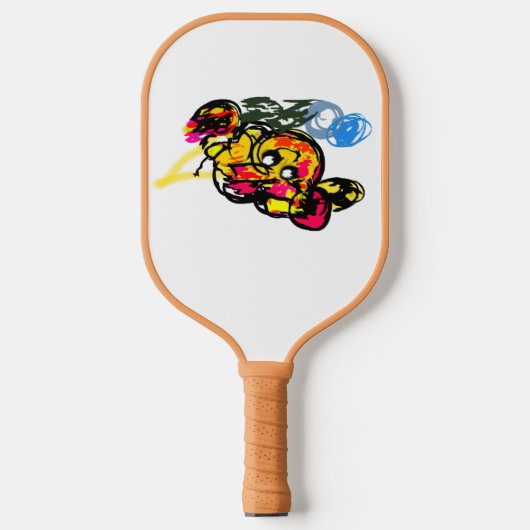 Kraken Spaß Pickleball Schläger (Vorderseite)