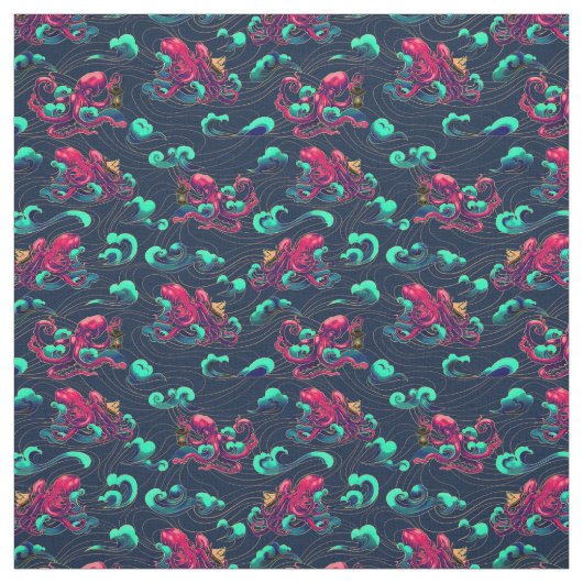 Kraken Stoff (Muster)