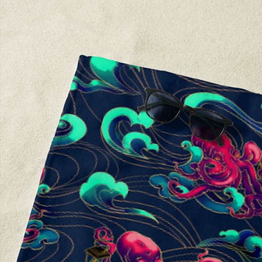 Kraken Strandtuch (Beispiel)