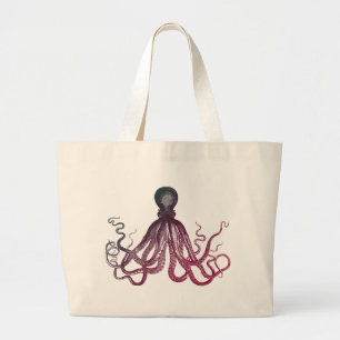 Kraken-Tasche Jumbo Stoffbeutel