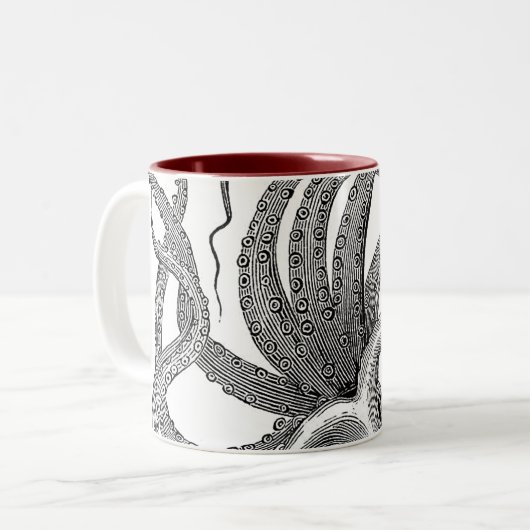 Kraken Tasse (Vorderseite Links)
