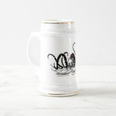 Kraken-Tasse!Bierstein Bierglas (Vorderseite Links)