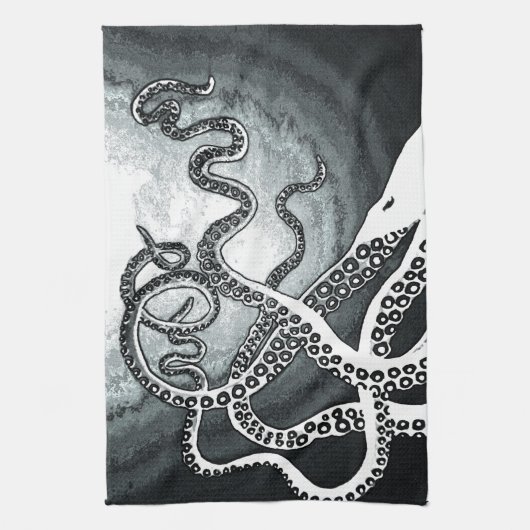 Kraken-Tentakeln Küchentuch (Vertikal)
