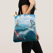 Kraken Tote Bag Tasche (Von Nahem)