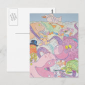 Kraken und Freunde Postkarte (Vorne/Hinten)