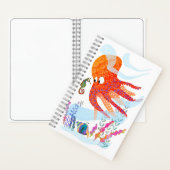 Kraken- und Ocean Friends SpiralNotebook Notizblock (Innen)