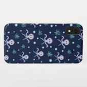 Kraken unter dem Meereskidsmuster Case-Mate iPhone Hülle (Rückseite (Horizontal))