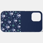 Kraken unter dem Meereskidsmuster Case-Mate iPhone Hülle (Rückseite (Horizontal))