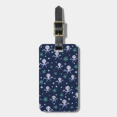 Kraken unter dem Meereskidsmuster Gepäckanhänger (Vorderseite vertikal)