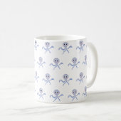 Kraken unter dem Meereskidsmuster Kaffeetasse (VorderseiteRechts)