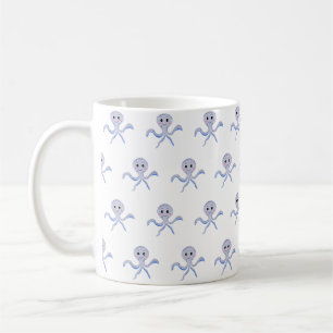 Kraken unter dem Meereskidsmuster Kaffeetasse