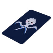 Kraken unter dem Meereskidsmuster Magnet (Linke Seite)