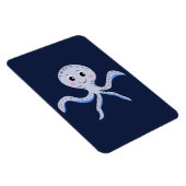 Kraken unter dem Meereskidsmuster Magnet (Rechte Seite)